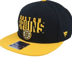 Clearance Fanatics Boston Bruins Black/Yellow Gold Snapback - Black, Yellow