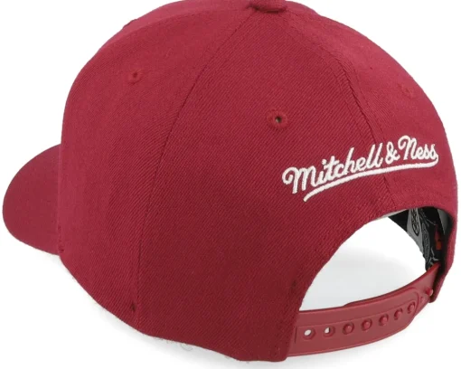 Online Mitchell & Ness Boston Bruins Classic Burgundy Adjustable - Red