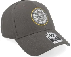 Online 47 Brand Boston Bruins Metallic Mvp Graphite Adjustable - Grey