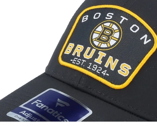 Trucker-Fanatics Boston Bruins Structured /Yellow Gold Trucker - Black