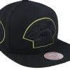 Snapback-Mitchell & Ness Boston Bruins Tc Bottoms Vintage Black Snapback -