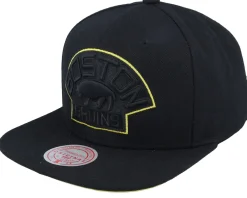 Snapback-Mitchell & Ness Boston Bruins Tc Bottoms Vintage Black Snapback -