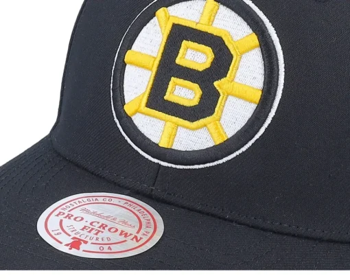 Sale Mitchell & Ness Boston Bruins Team Ground 2.0 Pro Adjustable - Black