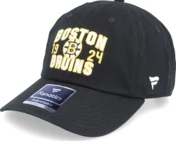 Discount Fanatics Boston Bruins True Classic Black Dad Cap -