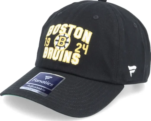 Discount Fanatics Boston Bruins True Classic Black Dad Cap -