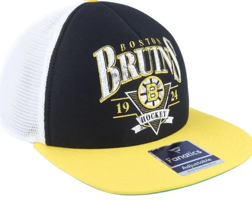 Trucker-Fanatics Boston Bruins True Classic Foam /Gold/White Trucker - Black