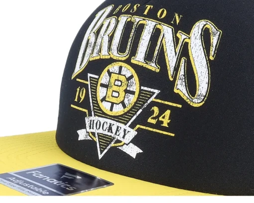 Trucker-Fanatics Boston Bruins True Classic Foam /Gold/White Trucker - Black