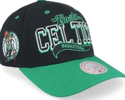 Hot Mitchell & Ness Boston Celtics Beautiful Chaos Pro /Green Adjustable - Black