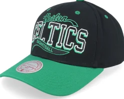 Hot Mitchell & Ness Boston Celtics Beautiful Chaos Pro /Green Adjustable - Black