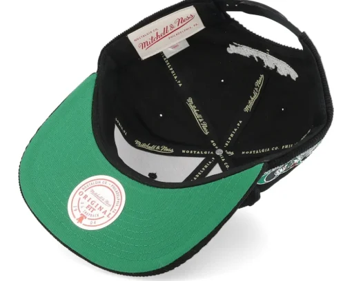Snapback-Mitchell & Ness Boston Celtics Black Cord Hwc Black Snapback -