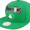 Snapback-Mitchell & Ness Boston Celtics Champs 08 HWC Green Snapback -