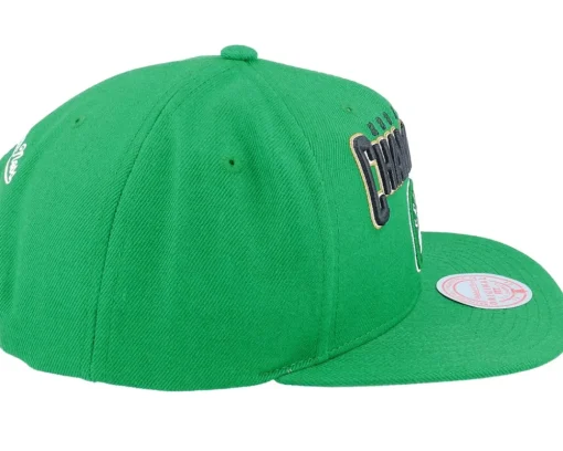 Snapback-Mitchell & Ness Boston Celtics Champs 08 HWC Green Snapback -