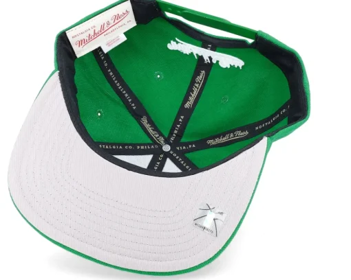 Snapback-Mitchell & Ness Boston Celtics Champs 08 HWC Green Snapback -