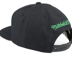 Snapback-Mitchell & Ness Boston Celtics Core Basic Black Snapback -