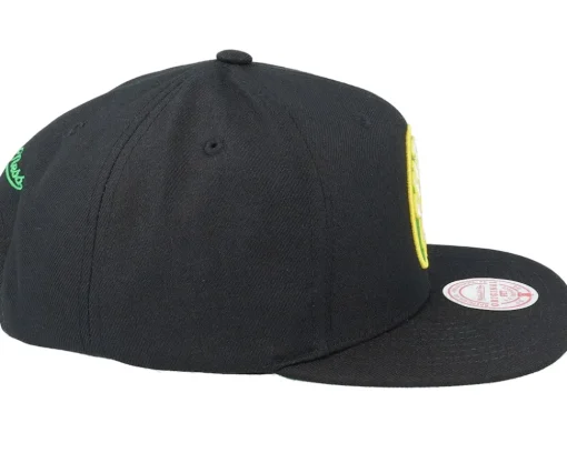 Snapback-Mitchell & Ness Boston Celtics Core Basic Black Snapback -