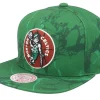 Snapback-Mitchell & Ness Boston Celtics Down For All Green Snapback -