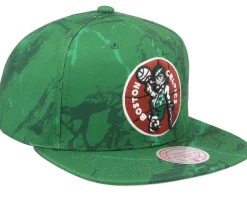 Snapback-Mitchell & Ness Boston Celtics Down For All Green Snapback -