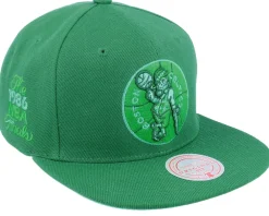 Snapback-Mitchell & Ness Boston Celtics Monochromatic Snapback - Green