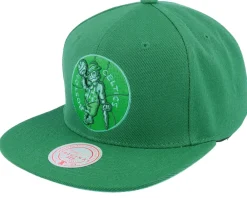 Snapback-Mitchell & Ness Boston Celtics Monochromatic Snapback - Green
