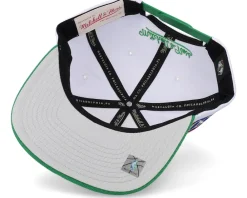 Clearance Mitchell & Ness Boston Celtics Nba 50th Anniversity White/green Snapback -