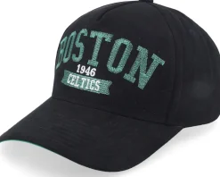 Adjustable-Mitchell & Ness Boston Celtics Shady Suede Pro Black A-frame Adjustable -