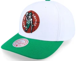 Adjustable-Mitchell & Ness Boston Celtics Team 2 Tone 2.0 Pro /Green Adjustable - White