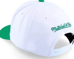 Adjustable-Mitchell & Ness Boston Celtics Team 2 Tone 2.0 Pro /Green Adjustable - White