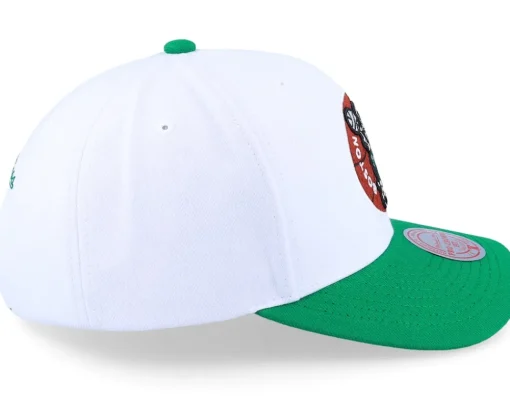 Adjustable-Mitchell & Ness Boston Celtics Team 2 Tone 2.0 Pro /Green Adjustable - White