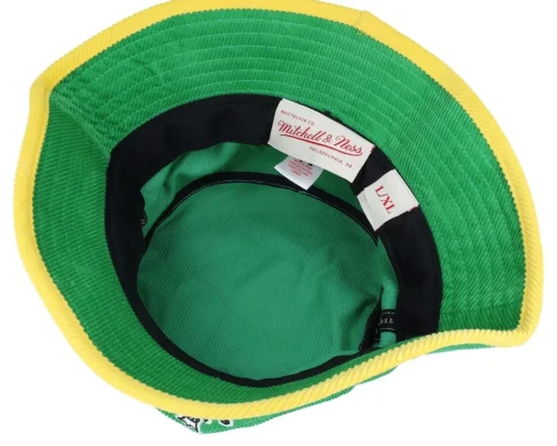Buckets-Mitchell & Ness Boston Celtics Team Cord Bucket - Green