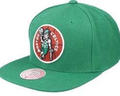 Snapback-Mitchell & Ness Boston Celtics Team Ground 2.0 Snapback - Green