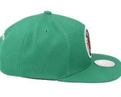 Snapback-Mitchell & Ness Boston Celtics Team Ground 2.0 Snapback - Green