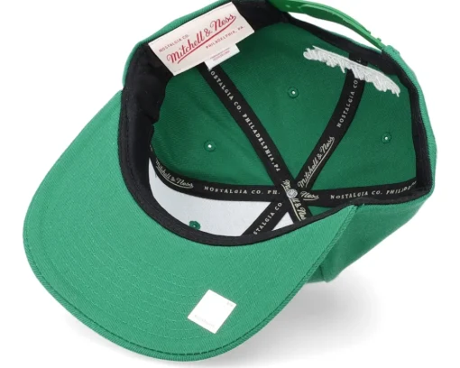 Snapback-Mitchell & Ness Boston Celtics Team Ground 2.0 Snapback - Green
