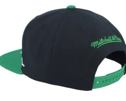 Clearance Mitchell & Ness Boston Celtics Xlife Line /Green Snapback - Black