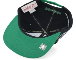 Clearance Mitchell & Ness Boston Celtics Xlife Line /Green Snapback - Black