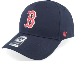 Adjustable-47 Brand Boston Red Sox Raised Basic Mvp Navy Adjustable - Blue