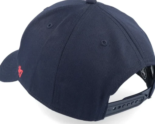 Adjustable-47 Brand Boston Red Sox Raised Basic Mvp Navy Adjustable - Blue