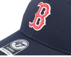 Adjustable-47 Brand Boston Red Sox Raised Basic Mvp Navy Adjustable - Blue