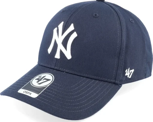 Adjustable-47 Brand Boston Red Sox Raised Basic Mvp Navy Adjustable - Blue