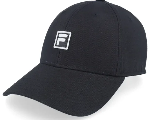 Adjustable-Fila Botad F-box 6 Panel Cap Black Adjustable -