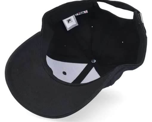 Adjustable-Fila Botad F-box 6 Panel Cap Black Adjustable -