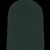 Long Beanies | Blank Beanies-Beechfield Bottle Green Long Blank Beanie -