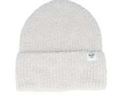 Cuff Beanies-Herschel Boucle Beanie Cuff - White