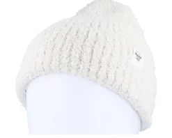 Cuff Beanies-Herschel Boucle Beanie Cuff - White