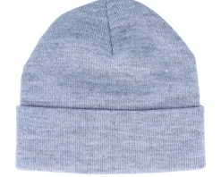 Cuff Beanies-HUF Box Logo Beanie Grey Heather Cuff -