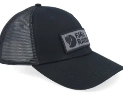 Online Fjällräven Box Logo Långtradarkeps Black Trucker -