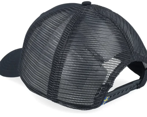 Online Fjällräven Box Logo Långtradarkeps Black Trucker -