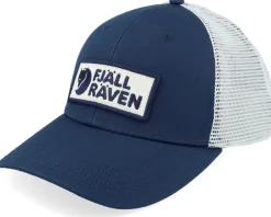 Trucker | Outdoor-Fjällräven Box Logo Långtradarkeps Navy/White Trucker -