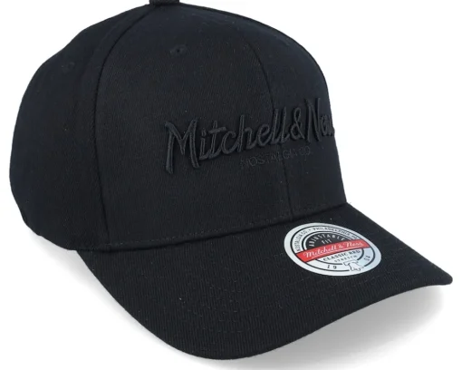Online Mitchell & Ness Branded Pinscript Adjustable - Black
