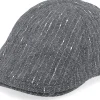 Hot Upfront Brandy Sixpence Licorice Flat Cap -