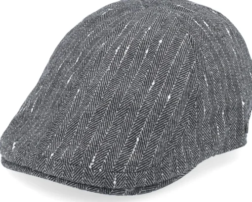 Hot Upfront Brandy Sixpence Licorice Flat Cap -
